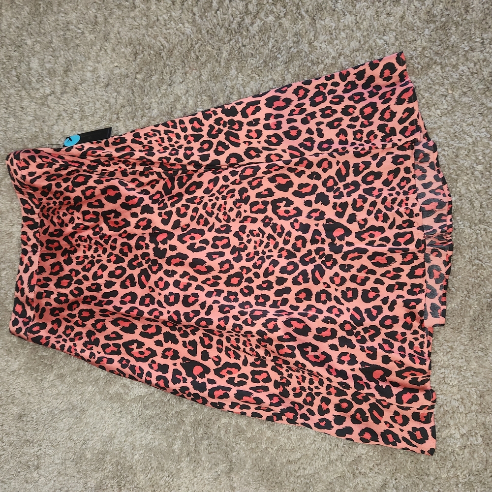 Leopard Print Skirt